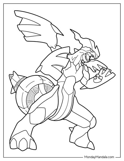 31 Legendary Pokemon Coloring Pages